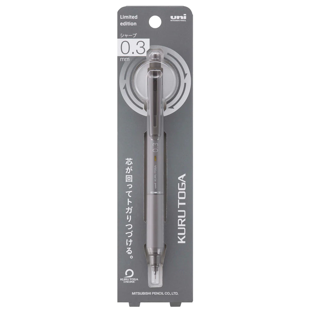 [Limited Edition] Kuru Toga KS Mechanical Pencil - Brow Gray / uni Mitsubishi Pencil
